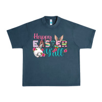 Midnight Navy Happy Easter Y'all Urban Heavy Tee - BundleAndBundleShop