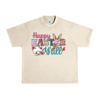 Sandshell Happy Easter Y'all Urban Heavy Tee - BundleAndBundleShop