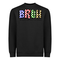 Black bruh the woman formerly known as mom Heavyweight Sweatshirt - JahusDesignShop