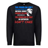 Black criminal dirtbag anti trump Premium Sweatshirt - baoMotion