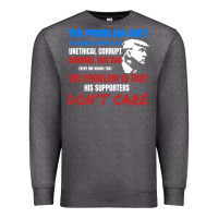 Charcoal Heather criminal dirtbag anti trump Premium Sweatshirt - baoMotion