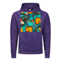 Cloud Purple autumn leaves seamless pattern Vintage Hoodie - BundleAndBundleShop