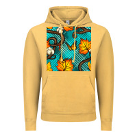 Vintage Mustard autumn leaves seamless pattern Vintage Hoodie - BundleAndBundleShop