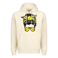 Sandshell softball mom Premium Hoodie - RacoonDesign