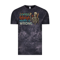 Cloud Black coffee because murder is wrong bbs Vintage Tee - BundleAndBundleShop