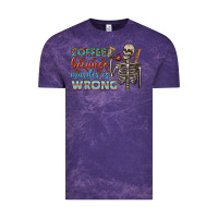 Cloud Purple coffee because murder is wrong bbs Vintage Tee - BundleAndBundleShop