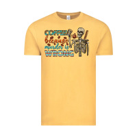 Vintage Mustard coffee because murder is wrong bbs Vintage Tee - BundleAndBundleShop