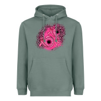 Sage ribbon patch Heavyweight Hoodie - JahusDesignShop