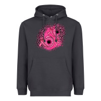 Smoke ribbon patch Heavyweight Hoodie - JahusDesignShop