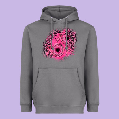 Ribbon Patch Heavyweight Hoodie Designed By Jahusdesignshop