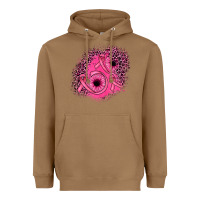 Toasted Coconut ribbon patch Heavyweight Hoodie - JahusDesignShop