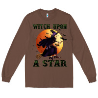 Chestnut witch upon a star Long Sleeve Tee - BundleAndBundleShop