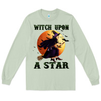 Matcha witch upon a star Long Sleeve Tee - BundleAndBundleShop