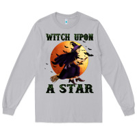 Moon Dust witch upon a star Long Sleeve Tee - BundleAndBundleShop