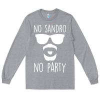 Heather Grey no sandro no party Long Sleeve Tee - Bettercallsaul