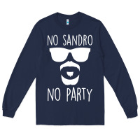 Navy no sandro no party Long Sleeve Tee - Bettercallsaul
