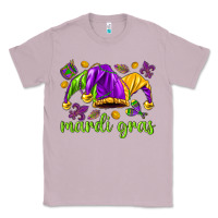 Lilac Mardi Gras with jester hat Classic Tee - HowdyJamesFarm