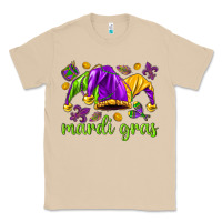 Mushroom Mardi Gras with jester hat Classic Tee - HowdyJamesFarm