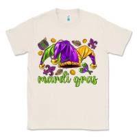 Natural Mardi Gras with jester hat Classic Tee - HowdyJamesFarm