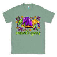 Sage Mardi Gras with jester hat Classic Tee - HowdyJamesFarm