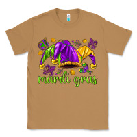 Toasted Coconut Mardi Gras with jester hat Classic Tee - HowdyJamesFarm
