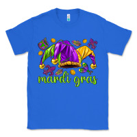 True Royal Mardi Gras with jester hat Classic Tee - HowdyJamesFarm