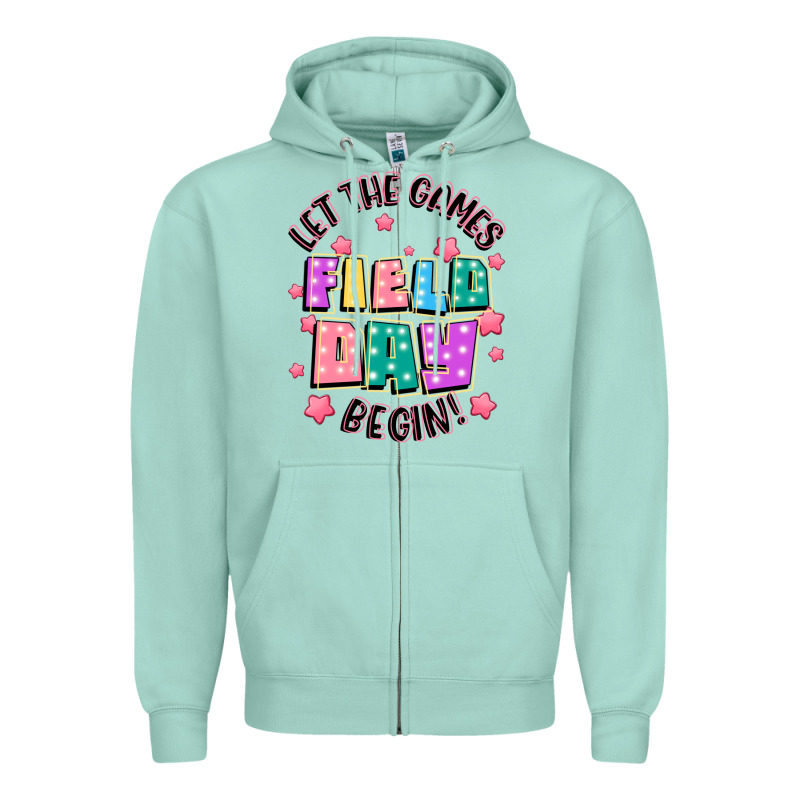 Field Day Let The Games Begin Zipper Hoodie by JahusDesignShop | Teevron