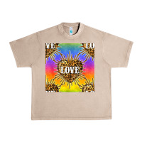French Oak Pride lgbtq leopard love heart seamless pattern Urban Heavy Tee - BundleAndBundleShop