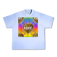 Grape Ice Pride lgbtq leopard love heart seamless pattern Urban Heavy Tee - BundleAndBundleShop