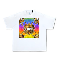 White Pride lgbtq leopard love heart seamless pattern Urban Heavy Tee - BundleAndBundleShop