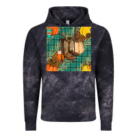 Cloud Black fall boot seamless pattern Vintage Hoodie - BundleAndBundleShop