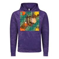 Cloud Purple fall boot seamless pattern Vintage Hoodie - BundleAndBundleShop