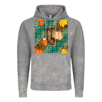 Cloud Rock fall boot seamless pattern Vintage Hoodie - BundleAndBundleShop