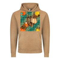 Vintage Camel fall boot seamless pattern Vintage Hoodie - BundleAndBundleShop