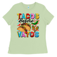Matcha Tacos before Vatos Valentine's Day Ladies Tee - FaDigitalArtStudio