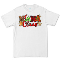 White Nana Claus Christmas Lights And Gifts mother's day Premium Tee - HowdyJamesFarm