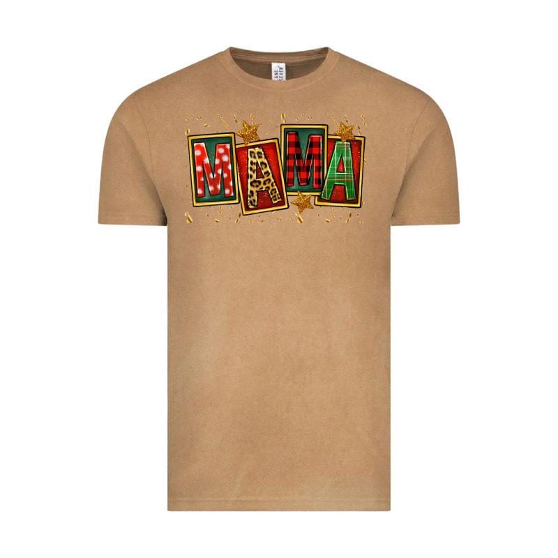 Mama Christmas Mother's Day Vintage Tee by FaDigitalArtStudio | Teevron