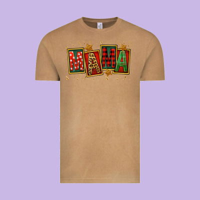 Mama Christmas Mother's Day Vintage Tee Designed By Fadigitalartstudio
