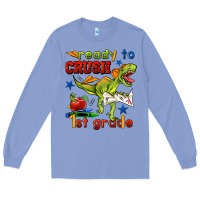 Colony Blue ready to crush 1st grade Long Sleeve Tee - BundleAndBundleShop