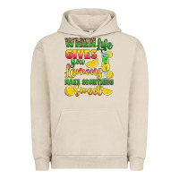 Pigment French Oak when life gives you lemons make something Urban Hoodie - RanaPortraitStore