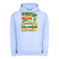 Pigment Grape Ice when life gives you lemons make something Urban Hoodie - RanaPortraitStore