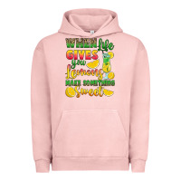 Pigment Salmon when life gives you lemons make something Urban Hoodie - RanaPortraitStore