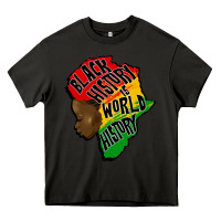 Asphalt black history is world history Heavy Core Tee - CowGirlArtShop