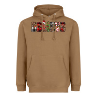 Toasted Coconut believe Heavyweight Hoodie - JahusDesignShop