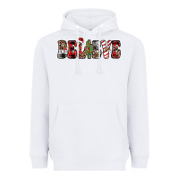 White believe Heavyweight Hoodie - JahusDesignShop