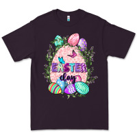 Plum Easter Day Premium Tee - CowGirlArtShop