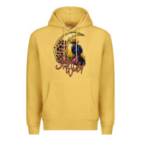Antique Gold stay wild moon cowgirl Premium Hoodie - RacoonDesign
