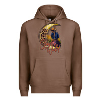 Chestnut stay wild moon cowgirl Premium Hoodie - RacoonDesign