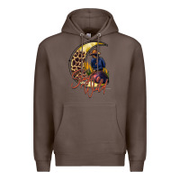 Coffee stay wild moon cowgirl Premium Hoodie - RacoonDesign