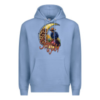 Colony Blue stay wild moon cowgirl Premium Hoodie - RacoonDesign